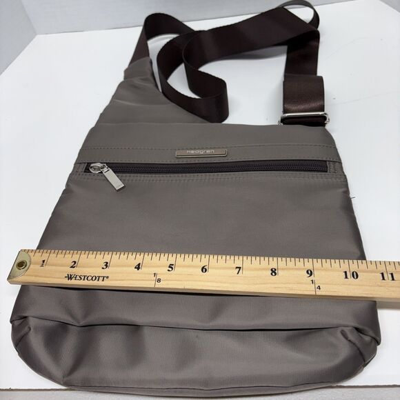 Hedgren Inner City Fate RFID Crossbody Bag Sepia Brown Adjustable Strap Travel - Picture 14 of 15